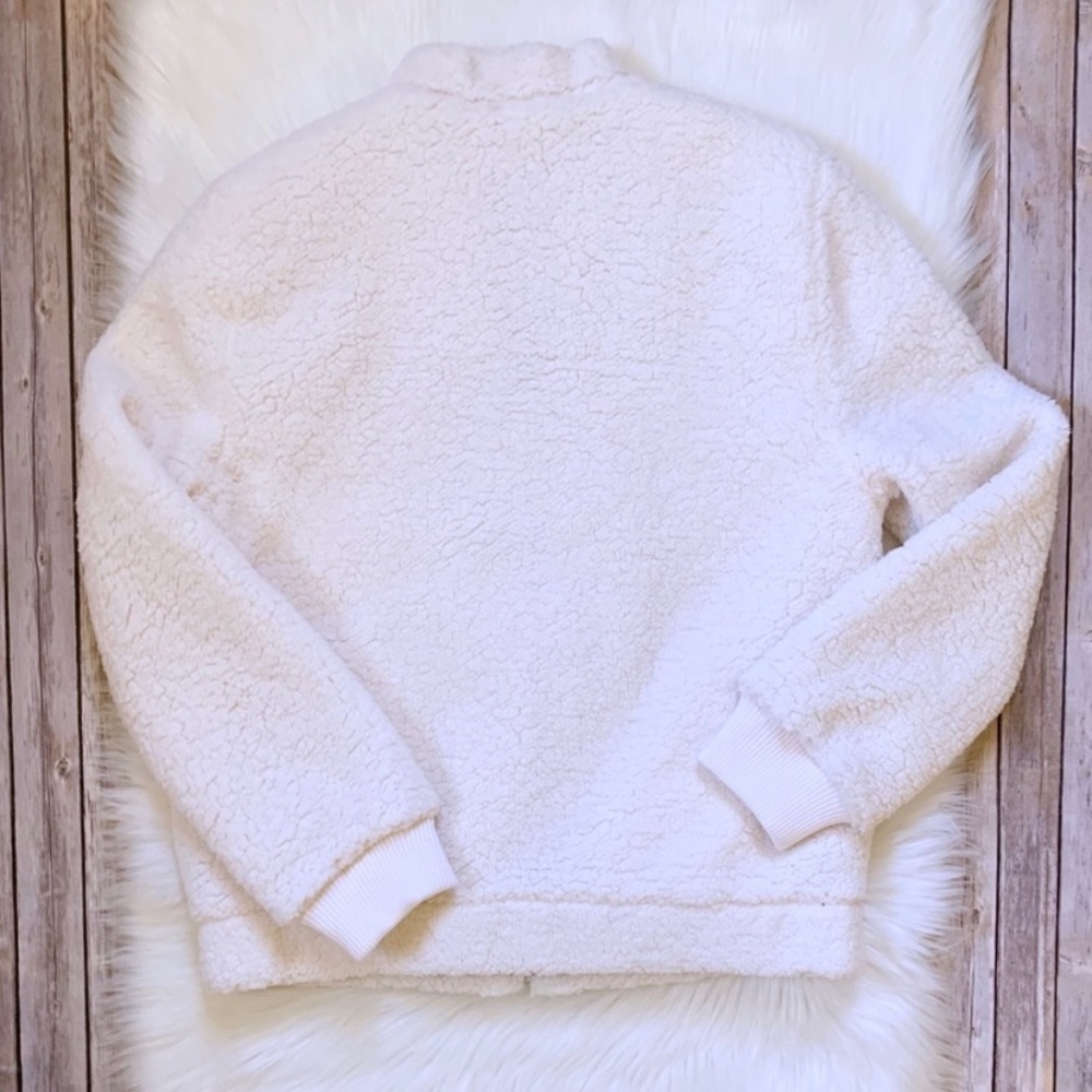 UGG Cream Annalise Teddy Jacket - Picture 3 of 8